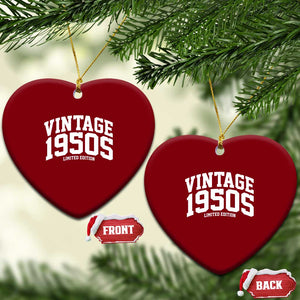 Vintage 1950s Limited Edition Ceramic Ornament Vintage Varsity Funny Cool 1950 Theme TS10 Print Your Wear