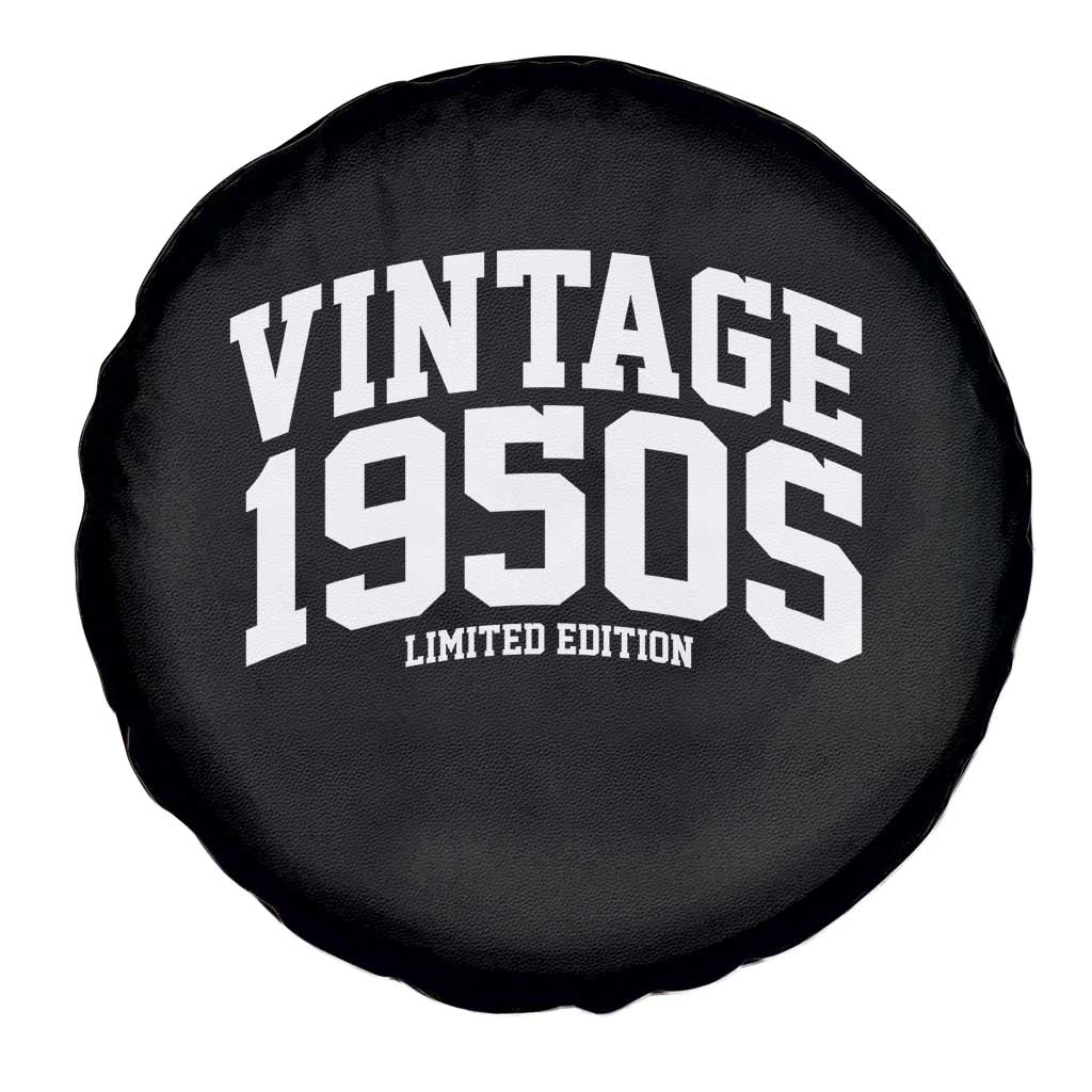Vintage 1950s Limited Edition Spare Tire Cover Vintage Varsity Funny Cool 1950 Theme TS10 Print Your Wear