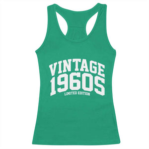 Vintage 1960s Limited Edition Racerback Tank Top Vintage Varsity Funny Cool 1960 Theme TS10 Irish Green Print Your Wear