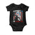 Funny 4th Of July Baby Onesie George Washington Handsome No Georgeous TS10 Black Print Your Wear