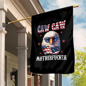 Bald Eagle Patriotic Garden Flag Caw Caw Motherfucker American Flag TS10 Print Your Wear