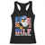 Funny Patriotic 4th Of July Racerback Tank Top Eagle DILF Damn I Love Freedom TS10 Black Print Your Wear