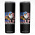 Funny Patriotic 4th Of July Skinny Tumbler Eagle DILF Damn I Love Freedom TS10 Black Print Your Wear