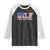 Funny Patriotic 4th Of July Raglan Shirt DILF Damn I Love Freedom American Flag TS10 Black White Print Your Wear