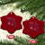 Patriotic Subtle FDT Ceramic Ornament Coquette Bow Patriotic 4th of July TS10 Print Your Wear