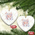American Bride Bachelorette Party Ceramic Ornament Coquette Bow 4th Of July TS10 Print Your Wear