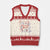 American Bride Bachelorette Party V-Neck Knit Sweater Vest Coquette Bow 4th Of July TS10 Beige Red Print Your Wear