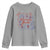 American Bride Bachelorette Party Youth Sweatshirt Coquette Bow 4th Of July TS10 Sport Gray Print Your Wear