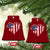 Patriotic Christian Ceramic Ornament Faith In God Heart Cross Flag 4th Of July Religious TS10 Print Your Wear