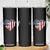 Patriotic Christian Skinny Tumbler Faith In God Heart Cross Flag 4th Of July Religious TS10 Print Your Wear