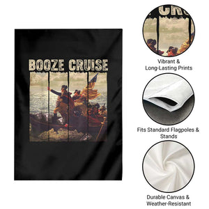 Funny 4th of July Garden Flag Political Party Booze Cruise Founding Father TS10 Print Your Wear