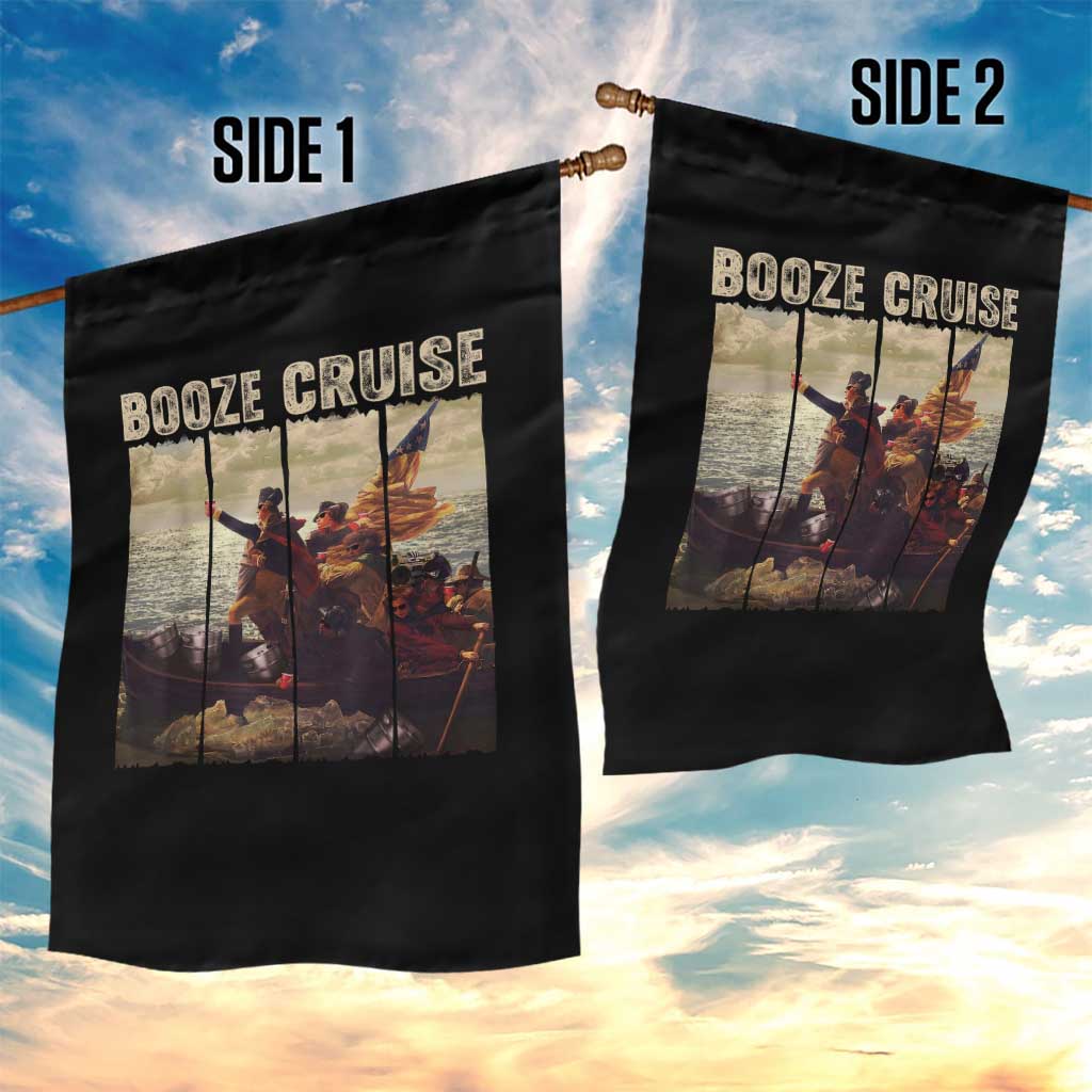 Funny 4th of July Garden Flag Political Party Booze Cruise Founding Father TS10 Print Your Wear