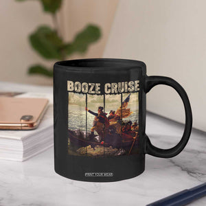 Funny 4th of July Coffee Mug Political Party Booze Cruise Founding Father TS10 Print Your Wear
