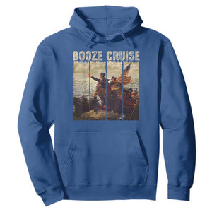 Funny 4th of July Hoodie Political Party Booze Cruise Founding Father TS10 Royal Blue Print Your Wear