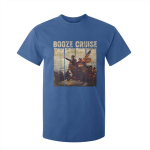 Funny 4th of July T Shirt For Kid Political Party Booze Cruise Founding Father TS10 Royal Blue Print Your Wear