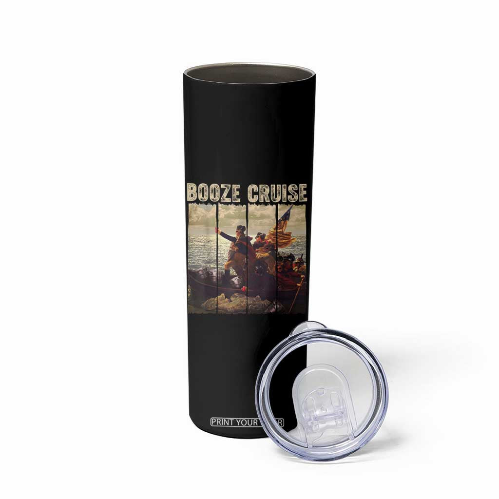 Funny 4th of July Skinny Tumbler Political Party Booze Cruise Founding Father TS10 Print Your Wear