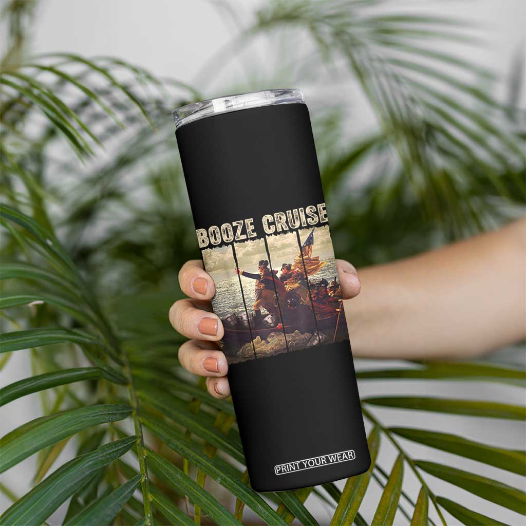 Funny 4th of July Skinny Tumbler Political Party Booze Cruise Founding Father TS10 Print Your Wear