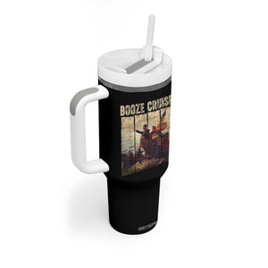 Funny 4th of July Tumbler With Handle Political Party Booze Cruise Founding Father TS10 Print Your Wear