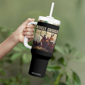Funny 4th of July Tumbler With Handle Political Party Booze Cruise Founding Father TS10 Print Your Wear