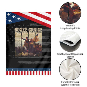 Funny 4th of July Garden Flag Political Party Booze Cruise Founding Father TS10 Print Your Wear