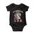 Funny 4th of July Baby Onesie My Pronouns Are USA Eagle American TS10 Black Print Your Wear