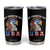 Funny 4th of July Tumbler Cup My Pronouns Are USA Eagle American TS10 Black Print Your Wear