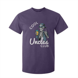 Cool Uncles Club T Shirt For Kid Funny Uncle Skeleton TS10 Purple Print Your Wear