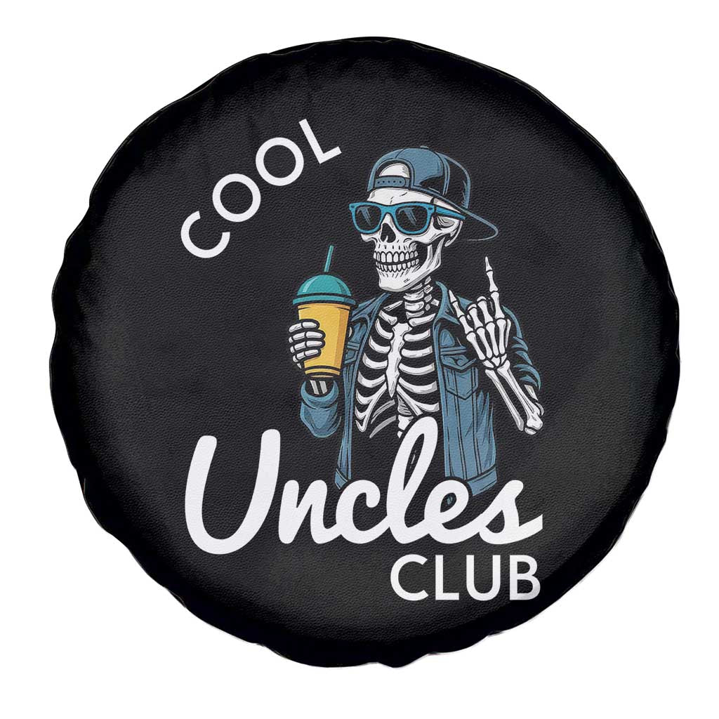 Cool Uncles Club Spare Tire Cover Funny Uncle Skeleton TS10 Print Your Wear