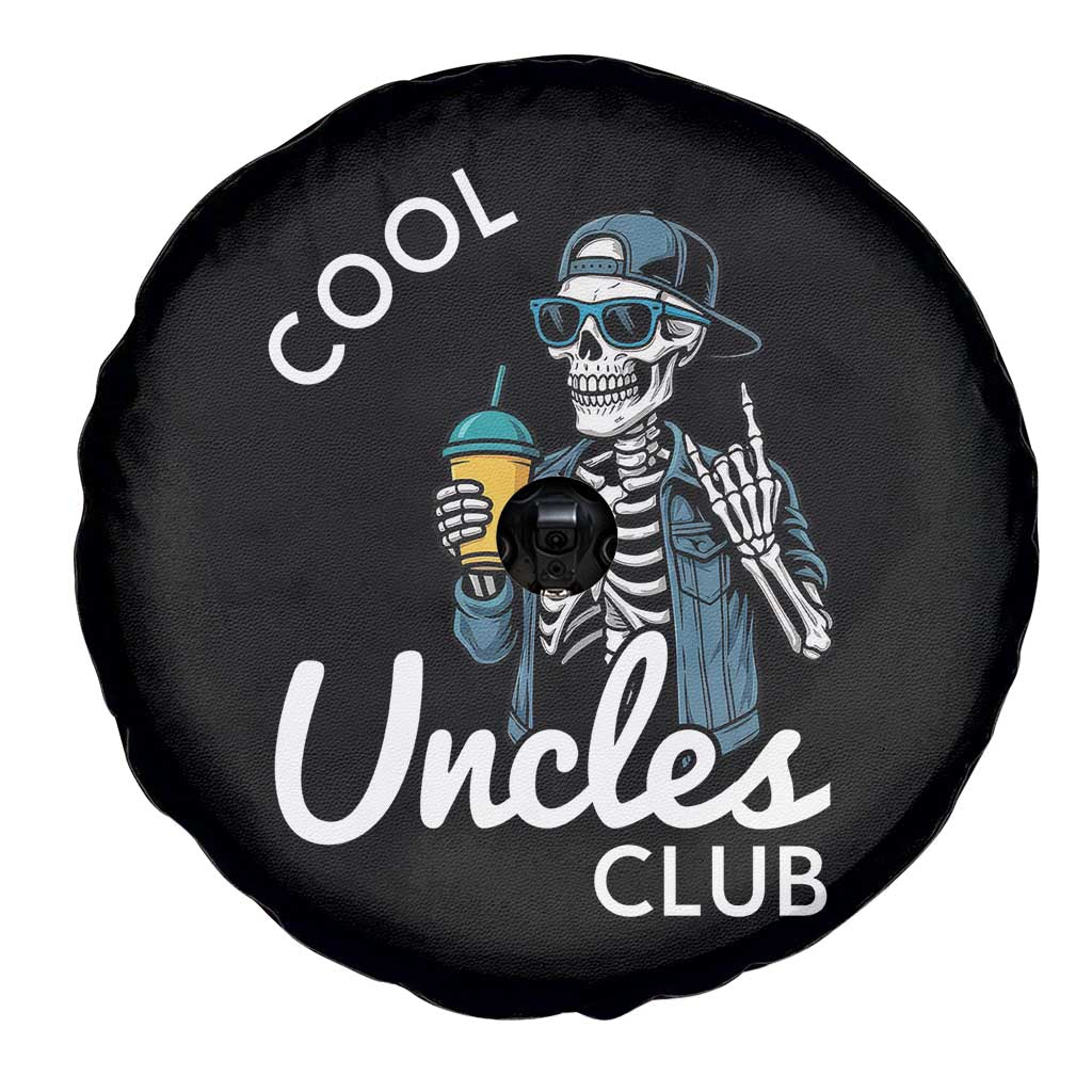 Cool Uncles Club Spare Tire Cover Funny Uncle Skeleton TS10 Print Your Wear