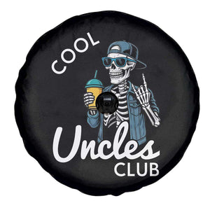 Cool Uncles Club Spare Tire Cover Funny Uncle Skeleton TS10 Print Your Wear