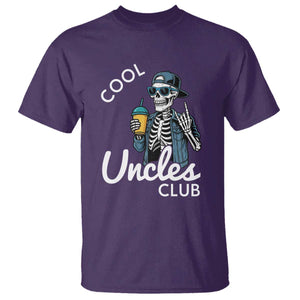 Cool Uncles Club T Shirt Funny Uncle Skeleton TS10 Purple Print Your Wear