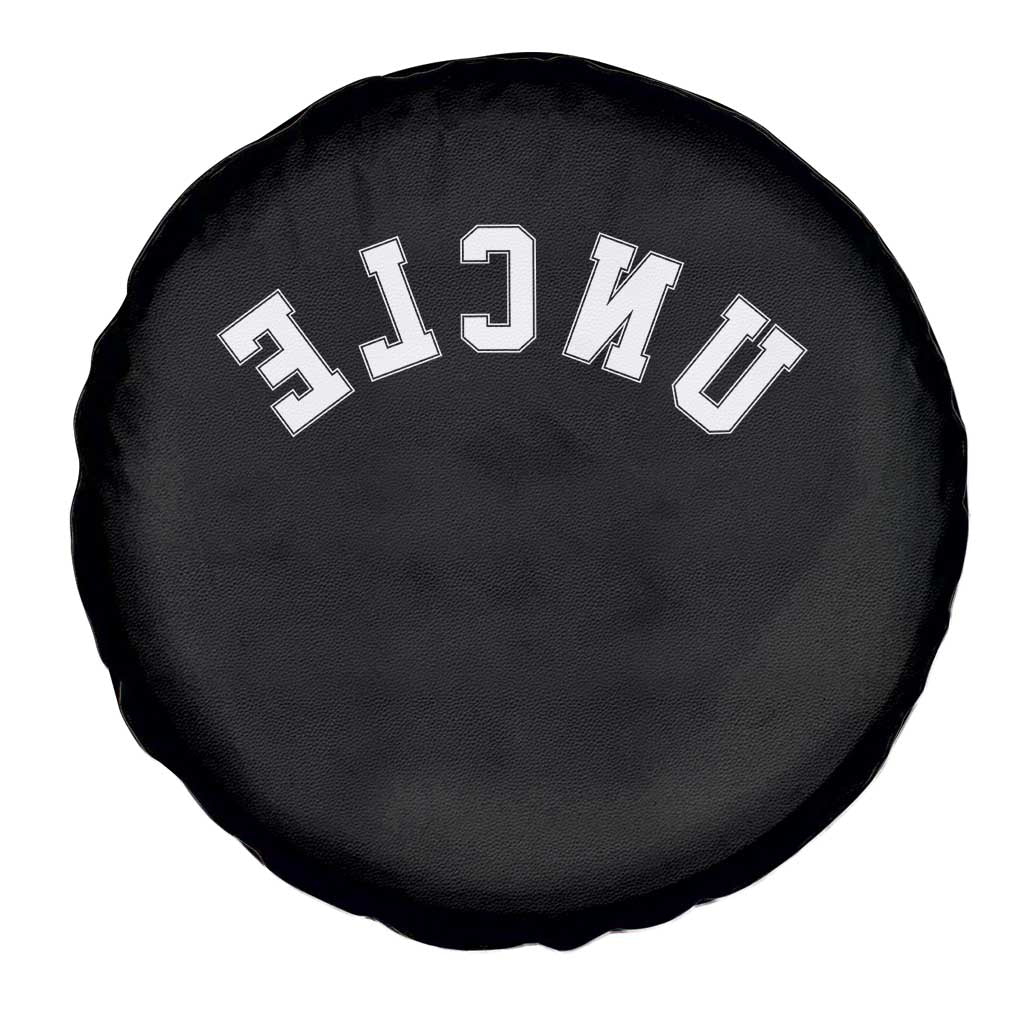 Uncles Spare Tire Cover Pregnancy Announcement Gifts For Uncle Retro Upside Down Text TS10 Print Your Wear