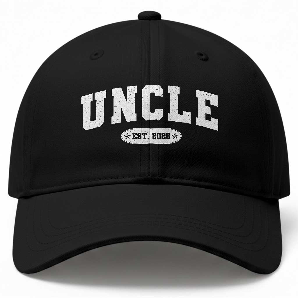 Promoted To Uncle Est 2026 Baseball Cap New Uncle Gift