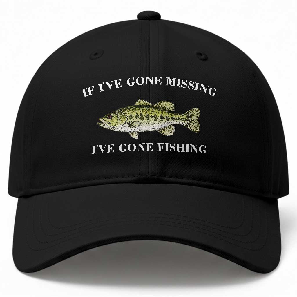 Funny Bass Fishing Baseball Cap Largemouth Bass Anglers Outdoor Lovers