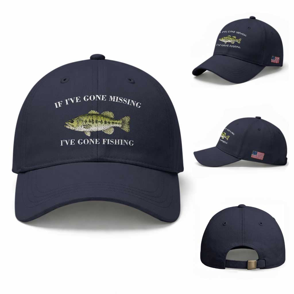 Funny Bass Fishing Baseball Cap Largemouth Bass Anglers Outdoor Lovers