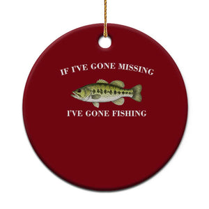 Funny Bass Fishing Ceramic Ornament Largemouth Bass Anglers Outdoor Lovers