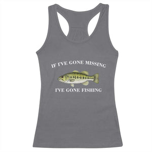 Funny Bass Fishing Racerback Tank Top Largemouth Bass Anglers Outdoor Lovers