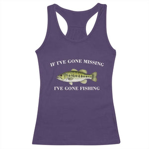 Funny Bass Fishing Racerback Tank Top Largemouth Bass Anglers Outdoor Lovers