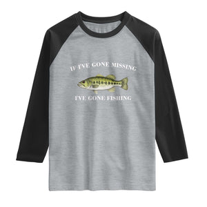 Funny Bass Fishing Raglan Shirt Largemouth Bass Anglers Outdoor Lovers