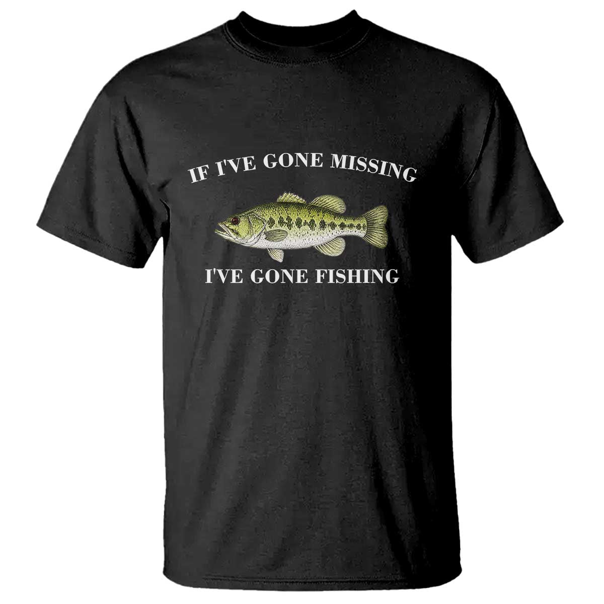 Funny Bass Fishing T Shirt Largemouth Bass Anglers Outdoor Lovers