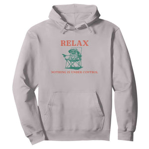 Chill Pug Hoodie Vintage Dog Lovers Relax Nothing Is Under Control Summer Chilling Vibes
