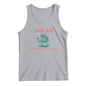 Chill Pug Tank Top Vintage Dog Lovers Relax Nothing Is Under Control Summer Chilling Vibes