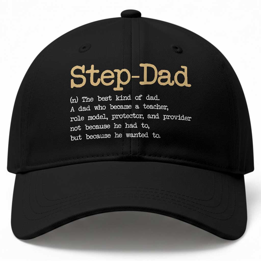 Stepdad Gifts Baseball Cap Step Dad Definition Bonus Dad Fathers Day