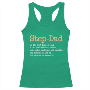 Stepdad Gifts Racerback Tank Top Step Dad Definition Bonus Dad Fathers Day