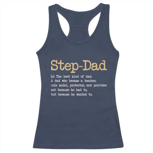 Stepdad Gifts Racerback Tank Top Step Dad Definition Bonus Dad Fathers Day