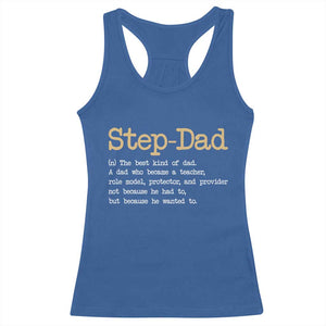 Stepdad Gifts Racerback Tank Top Step Dad Definition Bonus Dad Fathers Day