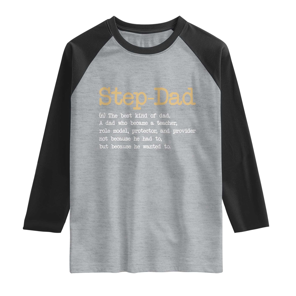 Stepdad Gifts Raglan Shirt Step Dad Definition Bonus Dad Fathers Day