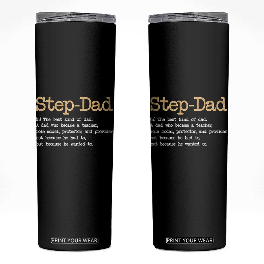 Stepdad Gifts Skinny Tumbler Step Dad Definition Bonus Dad Fathers Day