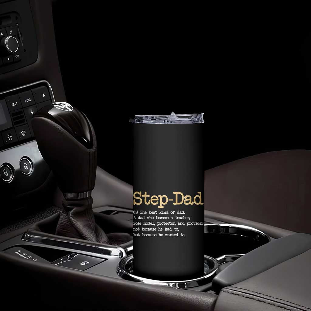 Stepdad Gifts Skinny Tumbler Step Dad Definition Bonus Dad Fathers Day