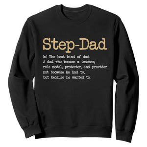 Stepdad Gifts Sweatshirt Step Dad Definition Bonus Dad Fathers Day